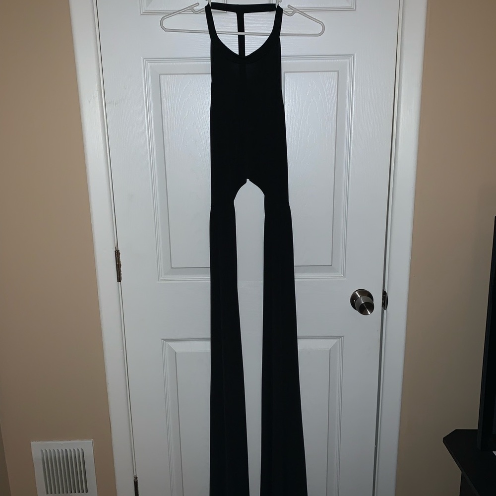 Halter open back split top - Picture 3 of 4